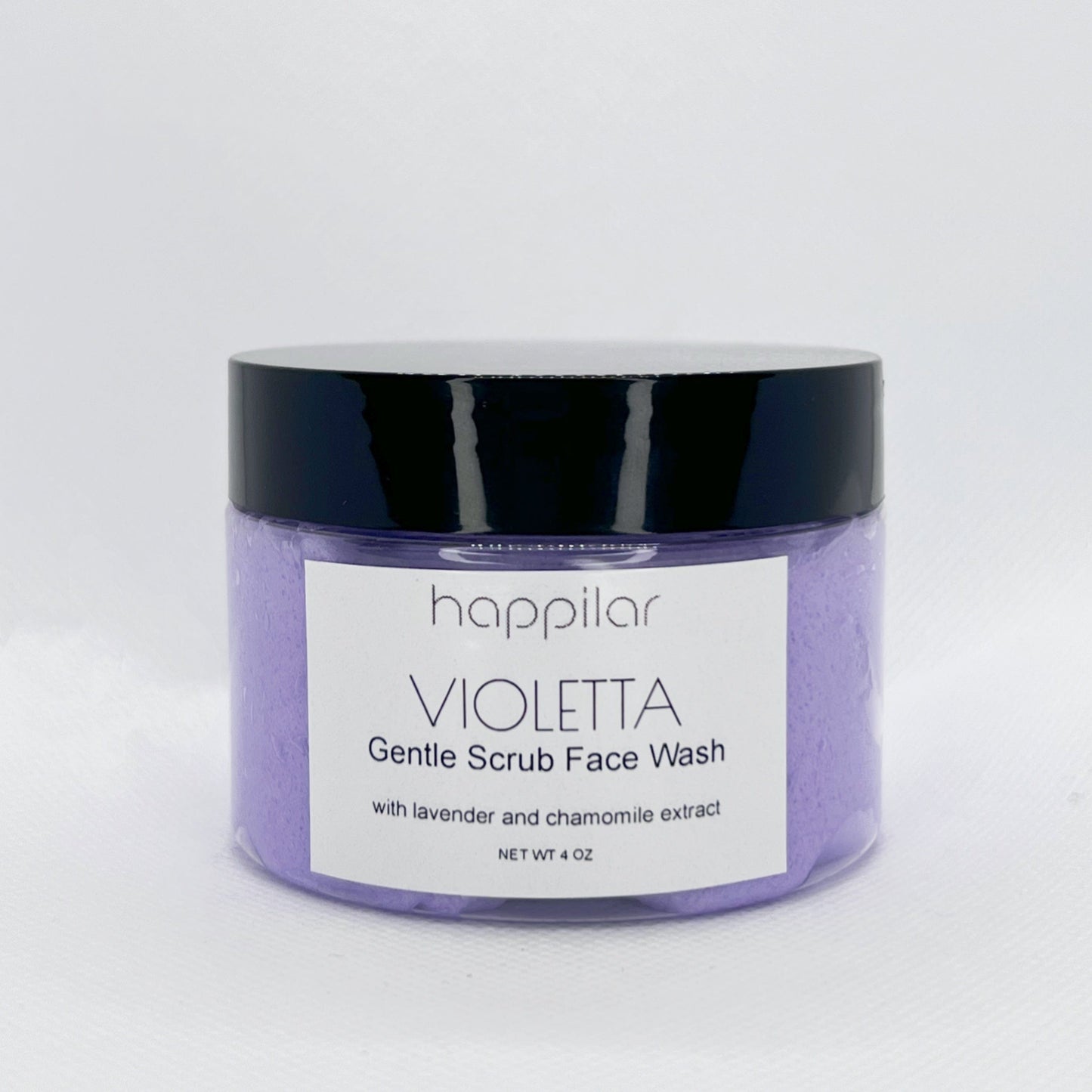 VIOLETTA Gentle Foaming Scrub Face Wash - Happilar